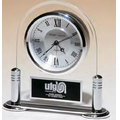 Airflyte  Desk Clock w/ Beveled Glass